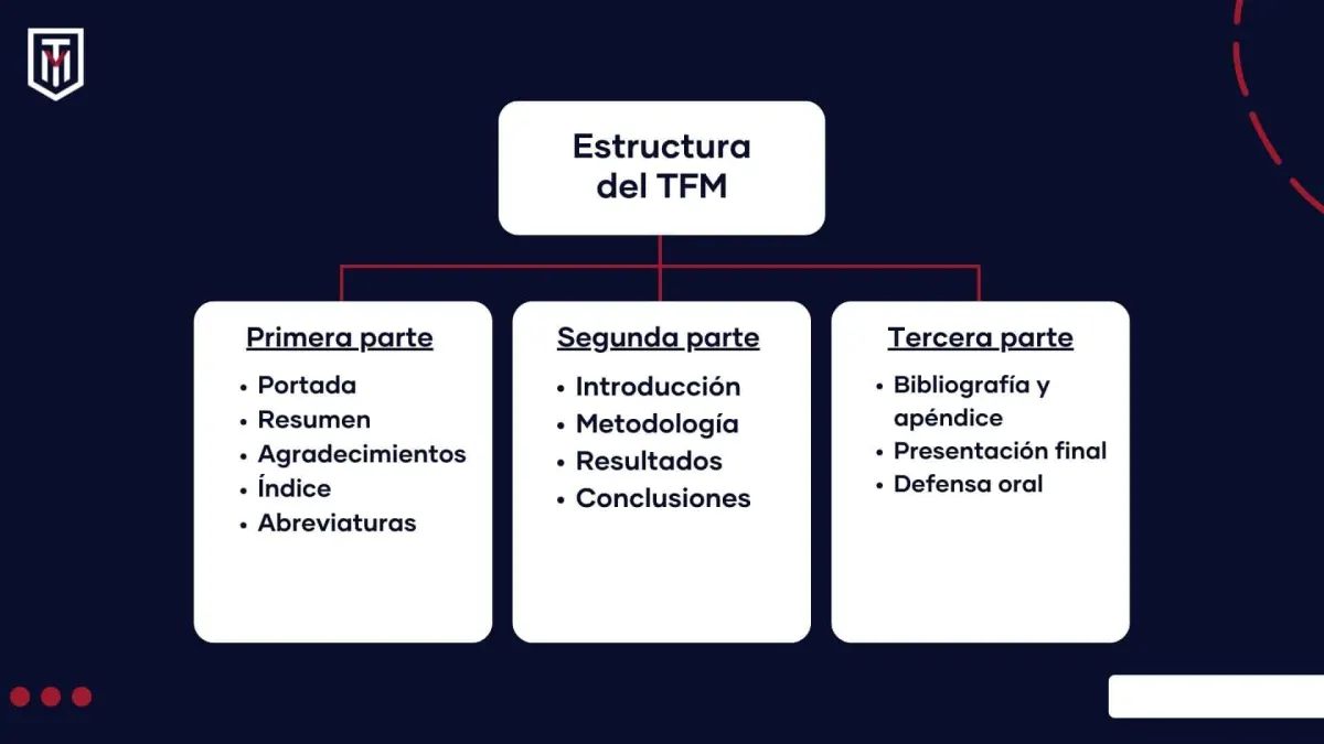 estructura tfm, que es el tfm Estructura del TFM