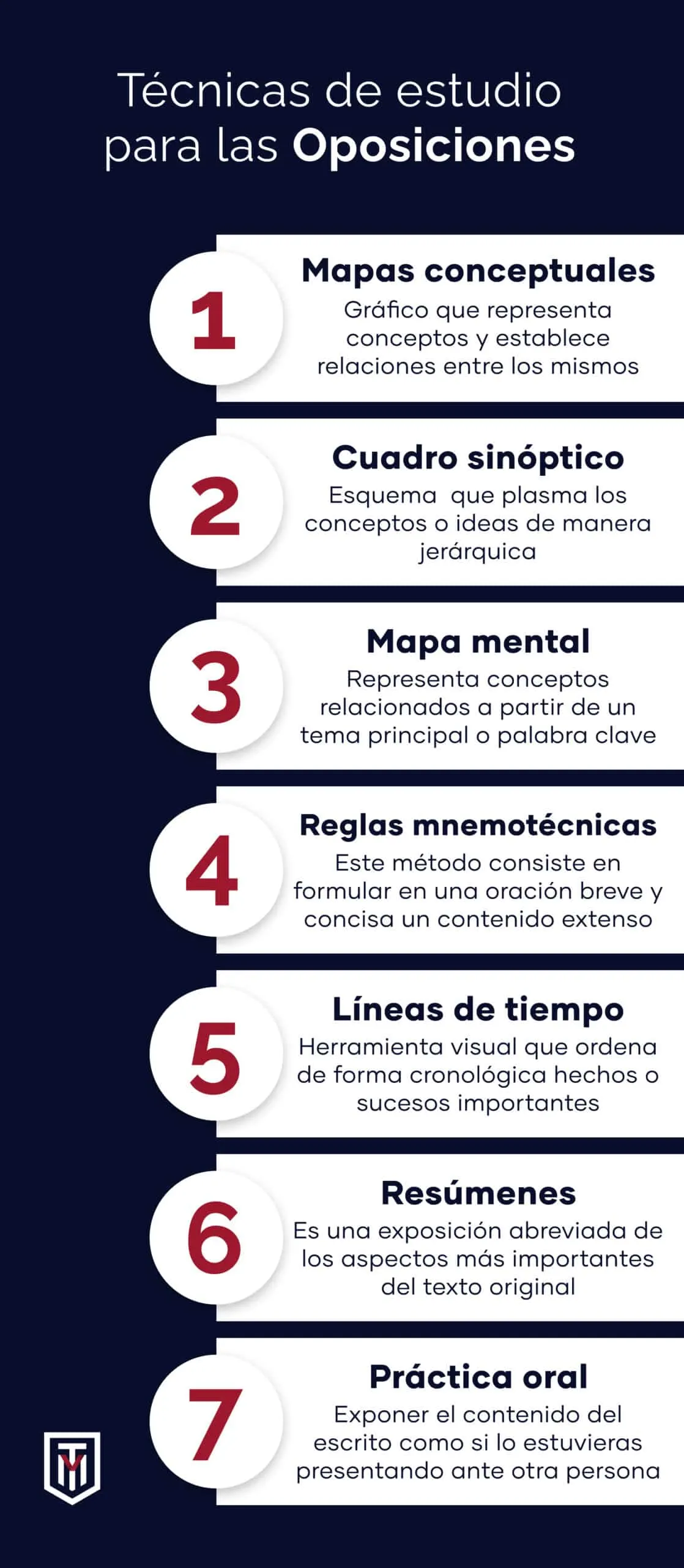 técnicas estudio oposiciones