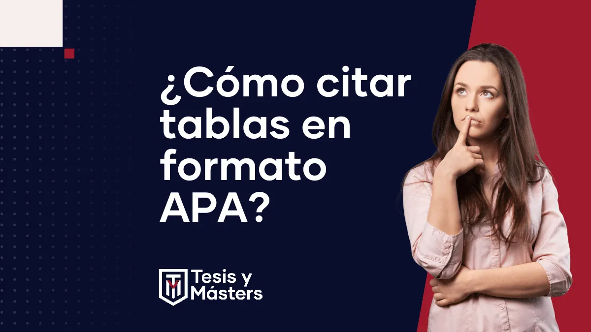 Aprende a citar correctamente tablas en formato APA