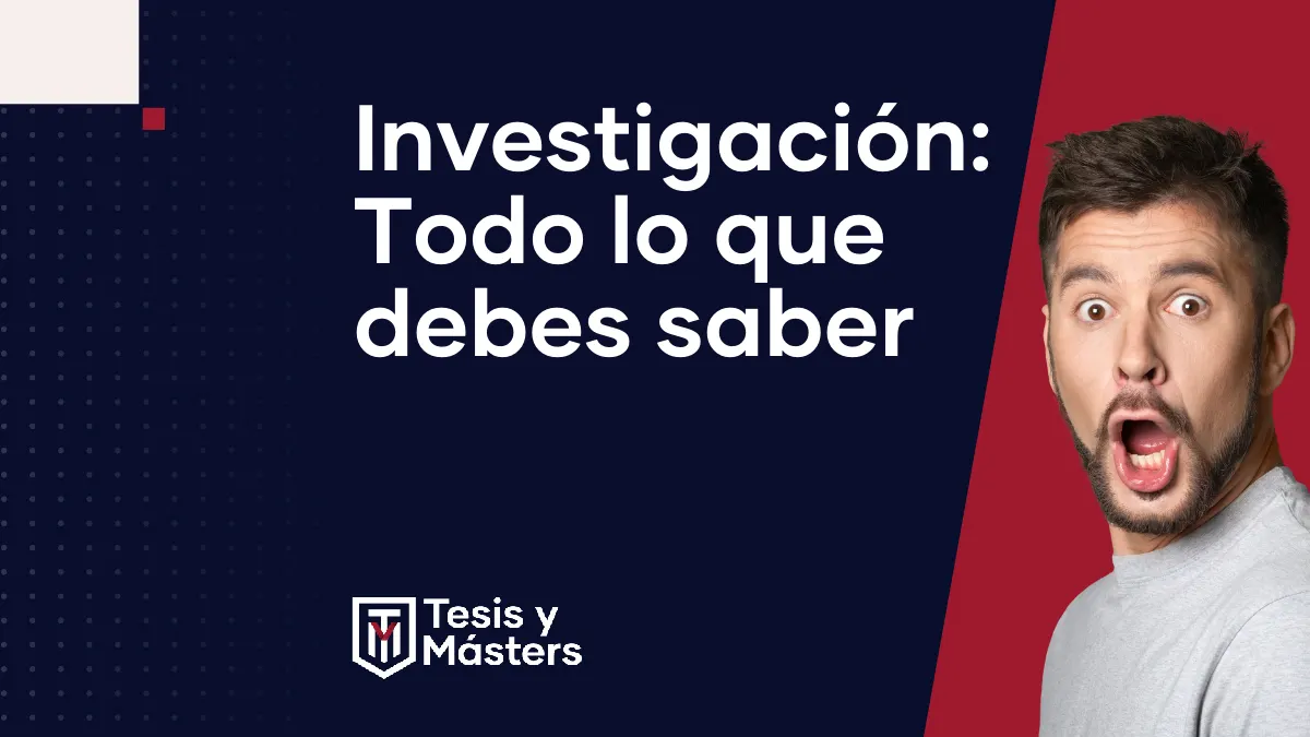 La investigación y sus principales características