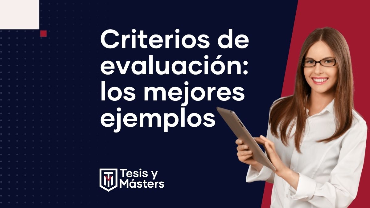 ejemplos de criterios de evaluación