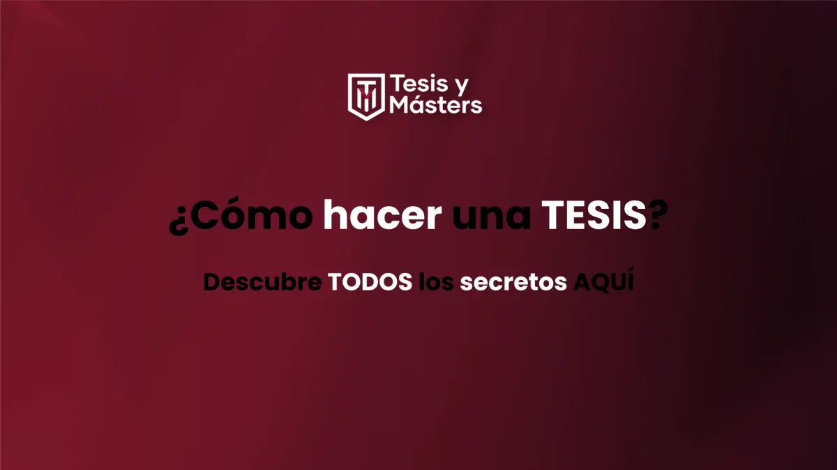 ¿Cómo redactar una tesis?