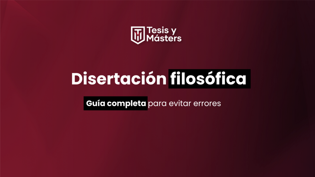disertación filosófica