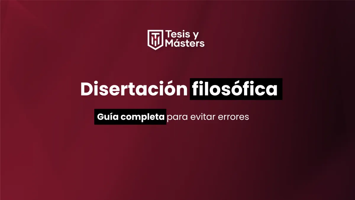 Disertación filosófica sin errores: guía completa