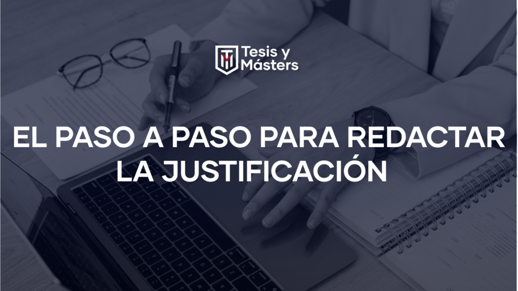 paso a paso para hacer la justificación