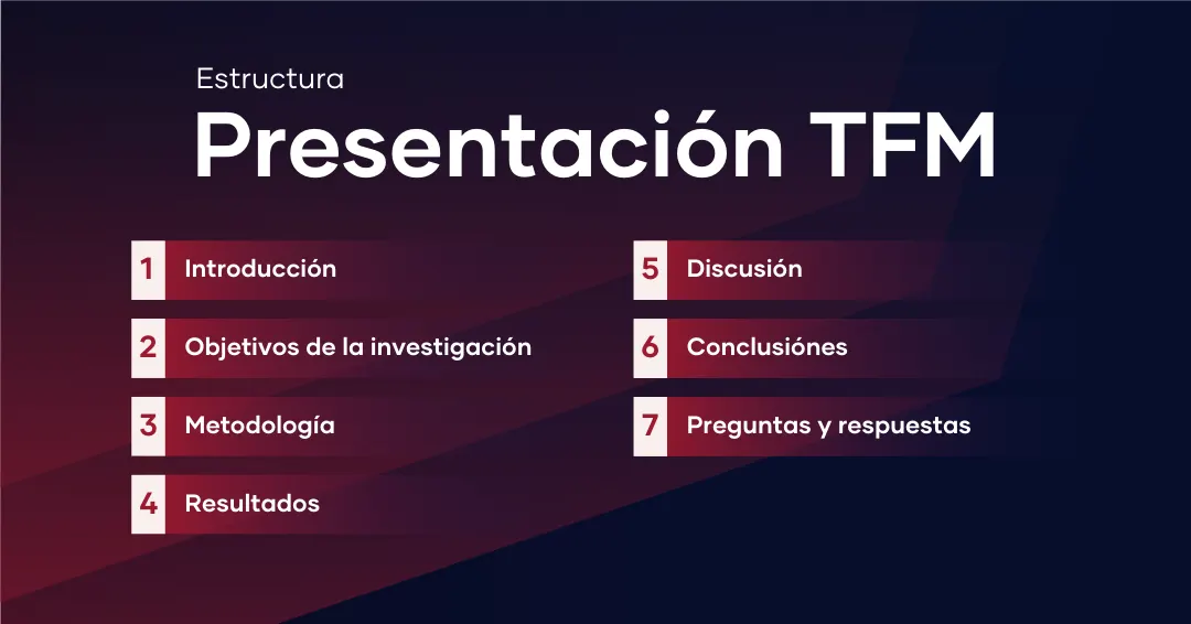 Cómo hacer una buena presentación de TFM