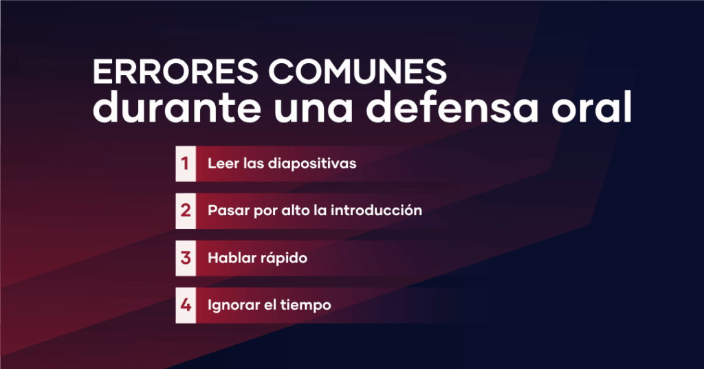 Cómo hacer una defensa oral