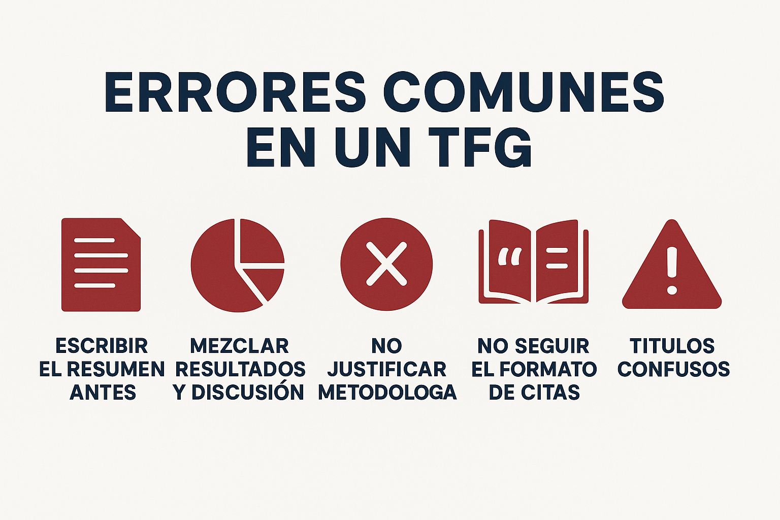 Estructura TFG: paso a paso para organizarlo
