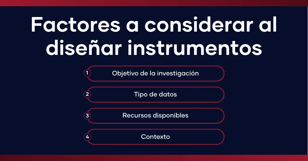 Instrumentos de recolección de datos