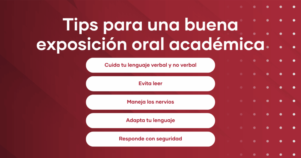 ¿Qué es una exposición oral académica?