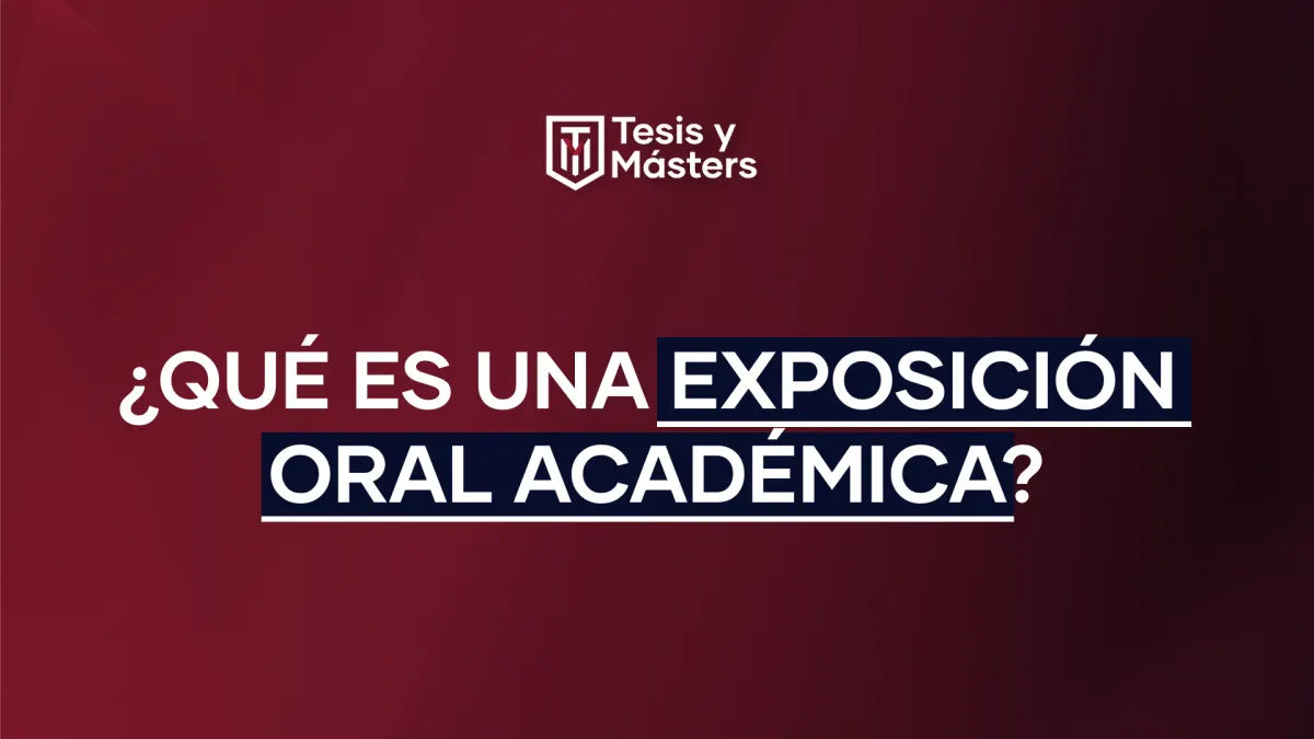 ¿Qué es una exposición oral académica?